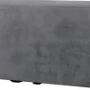 Muret à réserve d'eau en plastique injecté gris à roulettes Millenium Anthracite - 100 x 39 x 39 cm