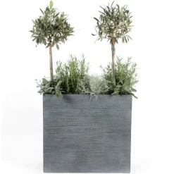 Muret Stream anthracite L.55 x l.22 x H.50 cm