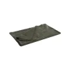 Nappe à carreaux en coton vert sapin et fils dorés - 250 x 150 cm