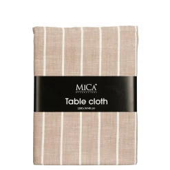 Nappe en coton beige Alivo - 250 x 140 cm