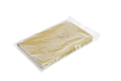 Nappe unie en intissé coloris or Françoise Paviot - 160 x 240 cm