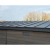 Option toiture bac acier pour abri Green Outside Cannes