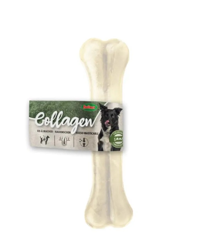 Os pour chien collagène pressé Bubimex - 17 cm