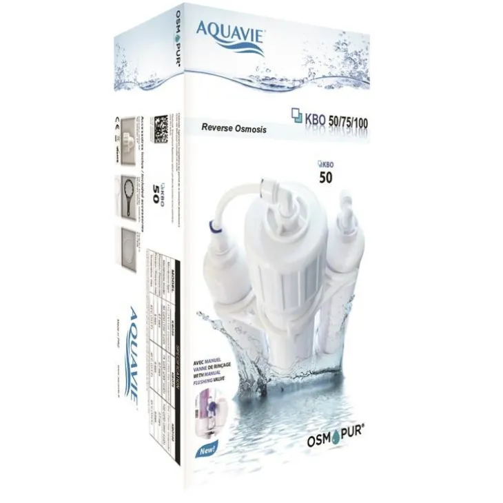 Osmoseur pour aquarium coloris blanc Aquavie kbo75 280 l/jrs