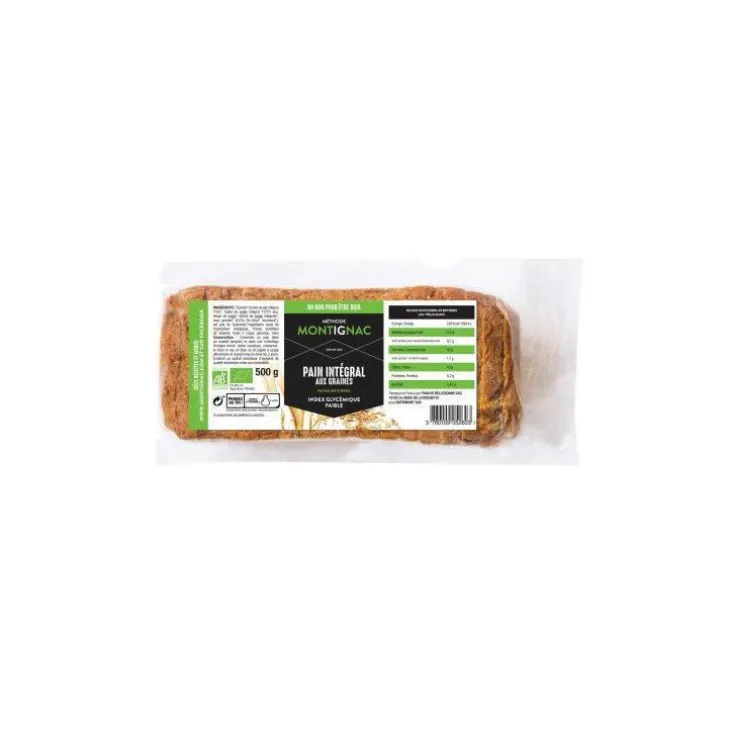 Pain Montignac aux graines bio tranché Belledonne - 500 g
