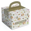 Panettone traditionnel bio Artigiani d'Italia - 500 g dans une boîte en carton