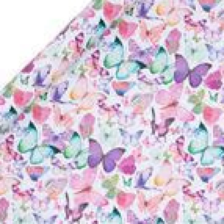Papier cadeau multicolore à motifs papillon Pictura Luxe 5