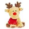 Peluche bouillote beige Artisan du Bien-être Élan