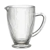 Pichet en verre transparent Merlot - Ø 14 x H 18,5 cm