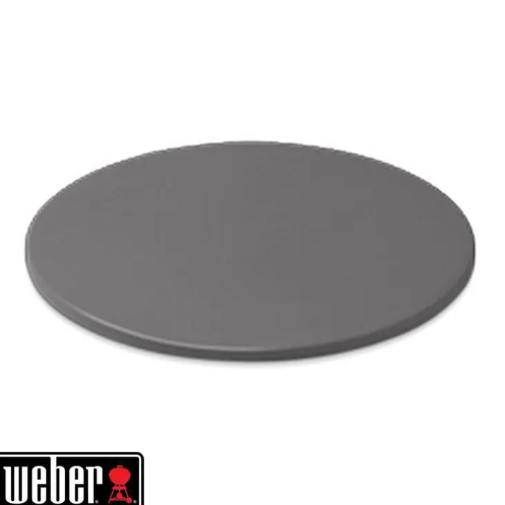 Pierre de cuisson ronde en cordiérite émaillée pour barbecue à charbon Weber - Ø 36 cm