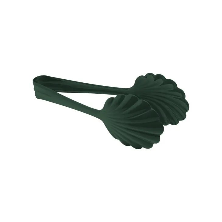 Pince à pain en inox coloris vert sapin - 21 cm