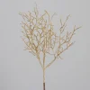 Pique décorative de Noël or - 38 cm