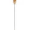 Pique solaire 4 Led en métal et plastique Luxform Renard - 67 cm