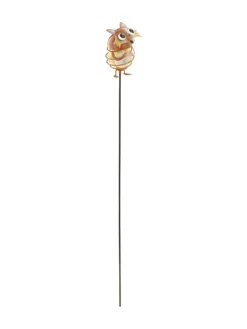 Pique solaire 4 Led en métal et plastique Luxform Renard - 67 cm