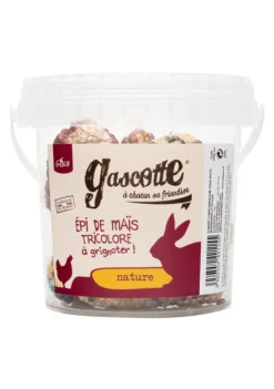 Épis de maïs tricolore pour poules et lapins à grignoter Gasco - 240 g