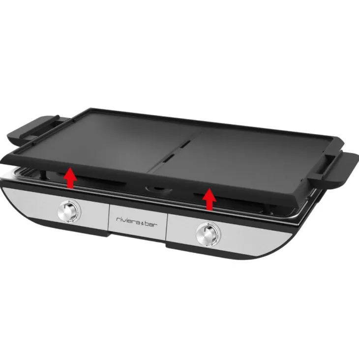 Plancha amovible 2300 W Riviera & Bar® QPL665 - 50 x 30 cm