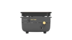 Plancha Nomad au gaz coloris noir en acier Forge Adour Nomad - 33,5 x 33,5 x 21,5 cm