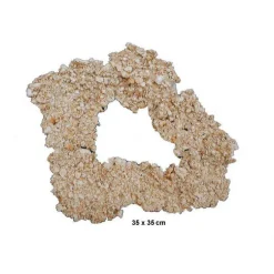 Plateau Couronne Céramique 35x35 cm
