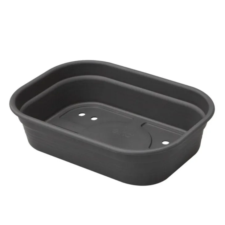 Plateau de culture noir taille S 19,2 x 23,9 cm
