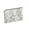 Pochette en tissu à motifs marron et gris Safeco Wanda - 20 x 12 cm