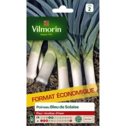 Poireau Bleu de Solaise Vilmorin - graines à semer