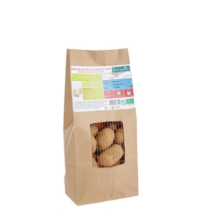 Pommes de terre Charlotte bio calibre 0001, 25 plants