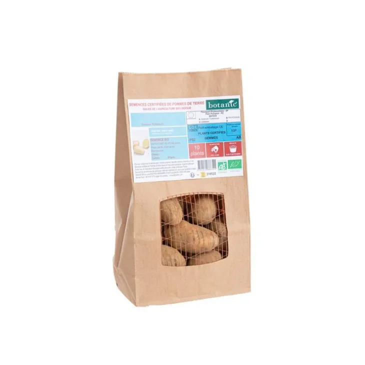 Pommes de terre Desiré bio calibre 0001, 10 plants