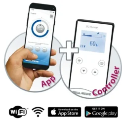 Pompe à eau wifi avec contrôleur, AQUA MEDIC DC Runner 3.3