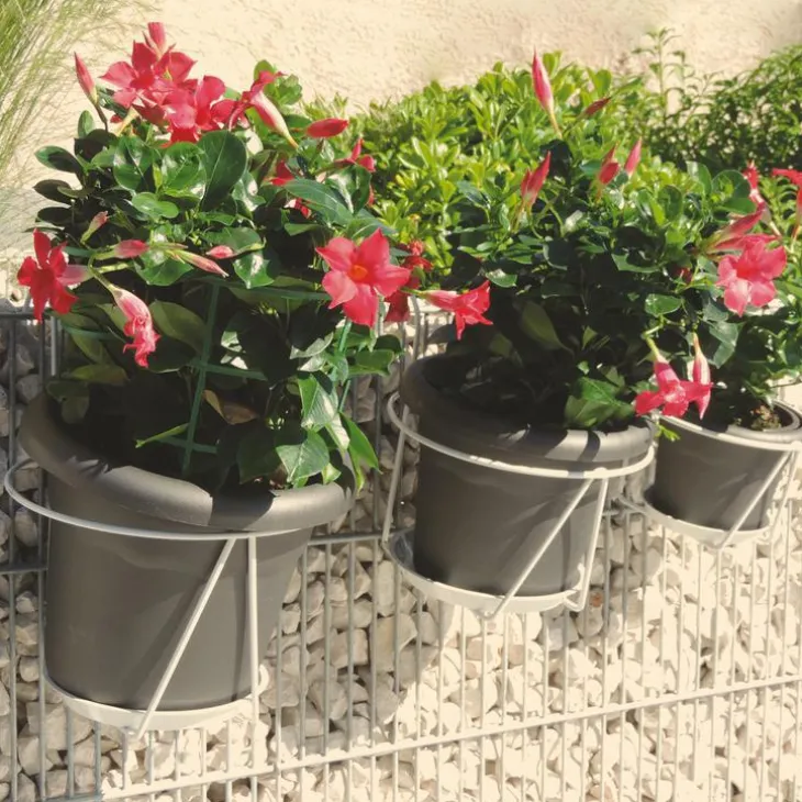 Porte pot soucoupe blanc Ø 20/22 cm