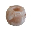 Porte-bougie naturel coloris rose Idea For Project