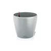 Pot avec réservoir d’eau en polypropylène brun sable Lechuza classico color 14 - Ø 15 × 13,5 cm