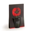 Pot Black en céramique noire de Coquelicot à semer Ø 6 x H 18 cm