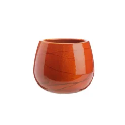 Pot Cancale Urbain en terre émaillée Poterie d’Albi - Ø 17 x 17 cm
