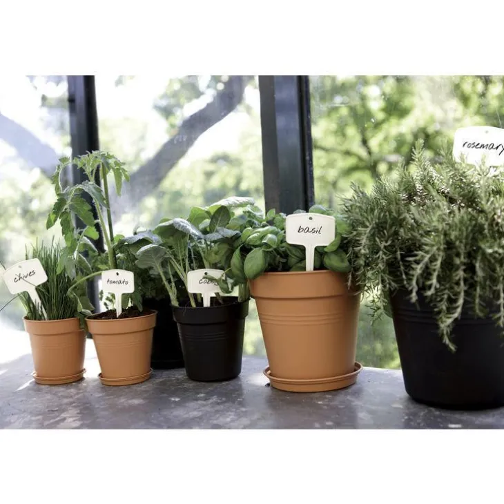Pot 30cm Elho Green Basics noir