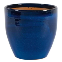 Pot coloris bleu Corsica - Ø 22 cm