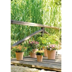 Pot Cono Antica en terre cuite claire – D31xH28,4