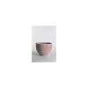 Pot Cuvier bas contemporain en terre claire H 26 x Ø 36 cm