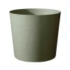 Pot en matière synthétique recyclée vert kaki Poétic Élément conique - Ø 25 x H 24 cm