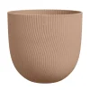 Pot en polypropylène argile froide Elho Sereh Round - Ø 39 x 33,3 cm