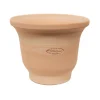 Pot en terre cuite claire Terrablanca Campanilla - Ø 21 x H 17 cm