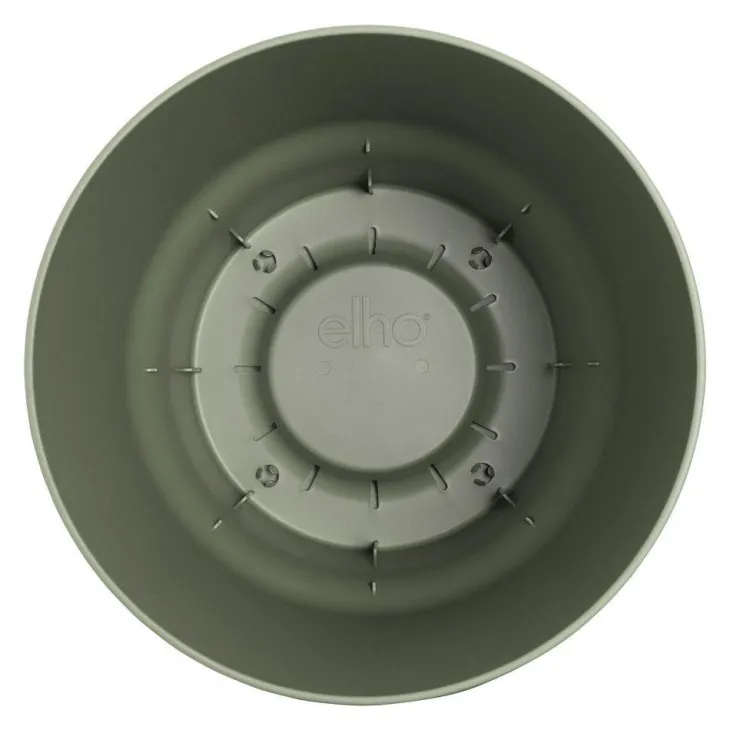 Pot Greenville rond de 13 L coloris vert Ø 30 x H 28 cm