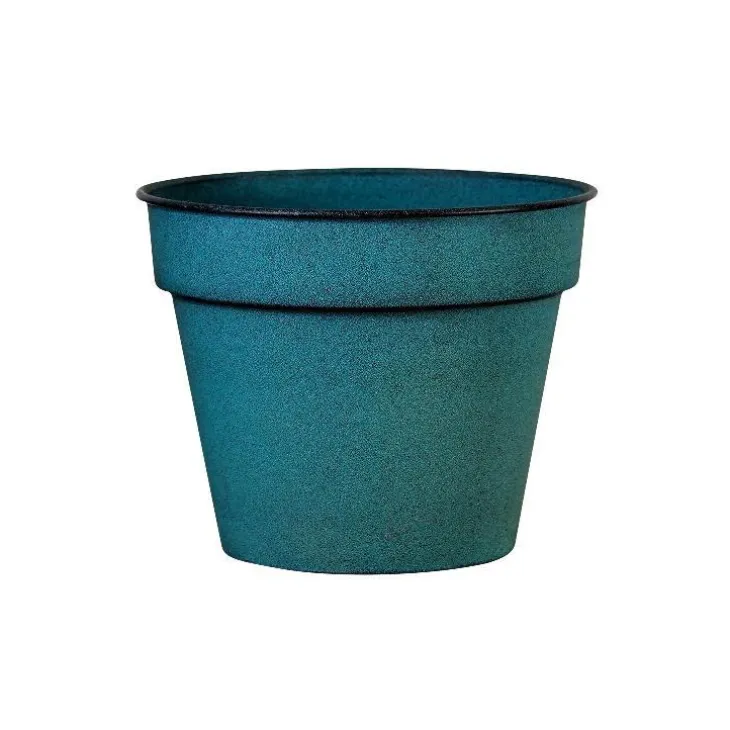 Pot horticole Reb bleu mat Ø 19 x H 17 cm