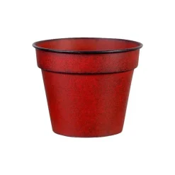 Pot horticole Reb rouge mat Ø 22 x H 20 cm