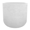 Pot rond coloris blanc Graphit up - Ø 48,5 cm