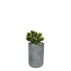 Pot rond Stream Anthracite Ø.27 x H.40 cm