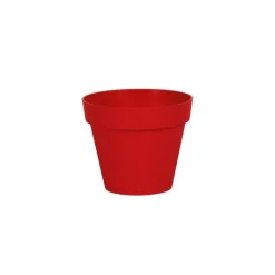 Pot Toscane Rouge rubis Ø.30 x H.26 cm