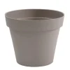 Pot Toscane Taupe Ø.20 x H.17 cm