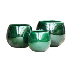 Pot vert gamme cancale Ø 17 cm