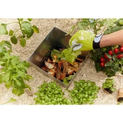 Potager composteur en bois Mon Petit Potager Keyhole petit modèle - 120 x 115 x 48 cm