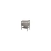 Potager serre en bois gris sur pieds - 59,5 x 39,5 x 108 cm